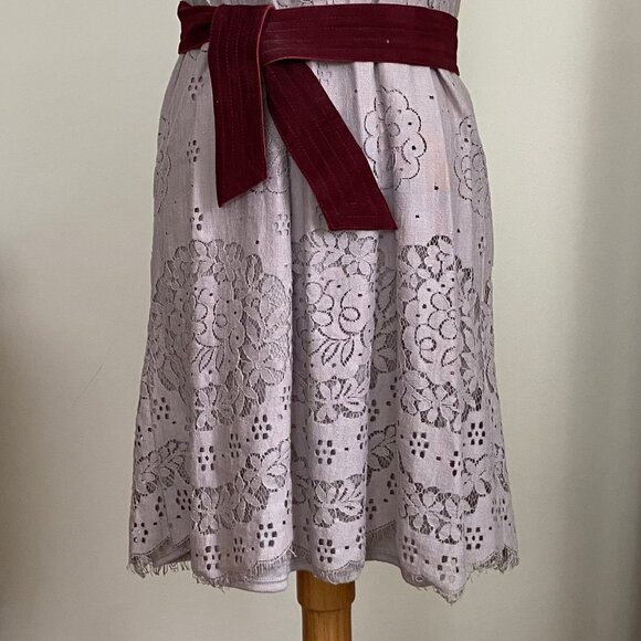 MaxStudio Sleeveless Purple Summer Dress - Picture 3 of 11